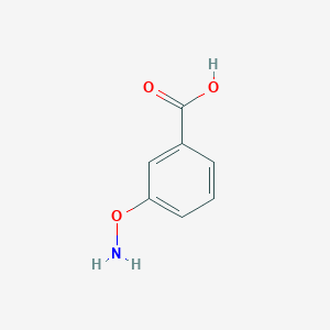 molecular formula C7H7NO3 B8747507 O-(3-Carboxyphenyl)hydroxylamine 