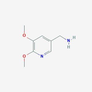 molecular formula C8H12N2O2 B8747630 (5,6-Dimethoxypyridin-3-yl)methanamine 