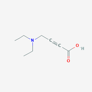 molecular formula C8H13NO2 B8747718 4-Diethylamino-but-2-ynoic acid 
