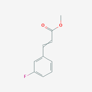 molecular formula C10H9FO2 B8747755 Methyl 3-fluorocinnamate 