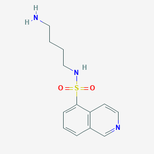 B8747761 N-(4-Aminobutyl)isoquinoline-5-sulfonamide CAS No. 84468-16-6