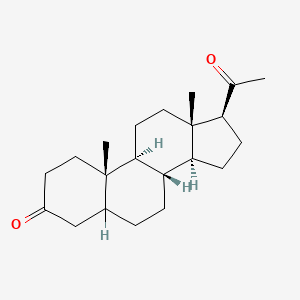 molecular formula C21H32O2 B8747763 Pregnane-3,20-dione CAS No. 7350-00-7