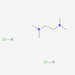 molecular formula C6H18Cl2N2 B8747771 N,N,N',N'-tetramethyl-1,2-ethanediamine dihydrochloride 