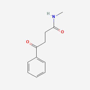 molecular formula C11H13NO2 B8748136 N-Methyl-4-oxo-4-phenylbutanamide 