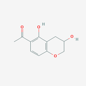 3,5-Dihydroxy-6-acetyl-2,3-dihydro-4H-benzo[b]pyran