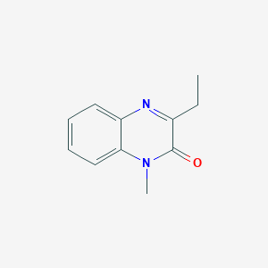 molecular formula C11H12N2O B8748386 3-Ethyl-1-methyl-2(1H)-quinoxalinone 