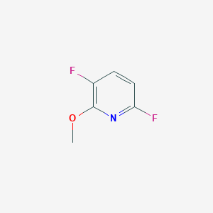 molecular formula C6H5F2NO B8748497 3,6-Difluoro-2-methoxypyridine CAS No. 1214323-06-4