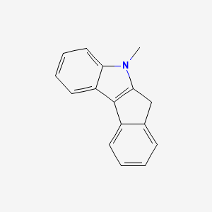 5-Methyl-5,6-dihydroindeno[2,1-b]indole