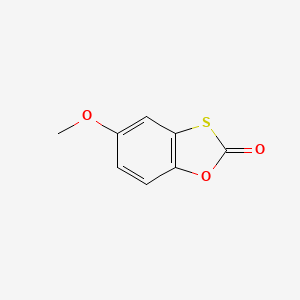 molecular formula C8H6O3S B8748582 1,3-Benzoxathiol-2-one, 5-methoxy- CAS No. 1483-20-1