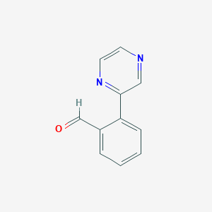 2-Pyrazin-2-ylbenzaldehyde