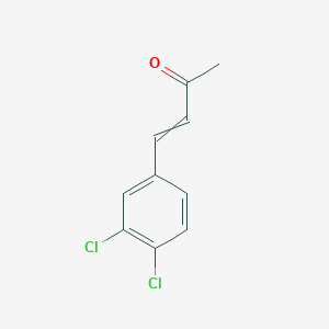 molecular formula C10H8Cl2O B8748719 4-(3,4-Dichlorophenyl)-3-buten-2-one 