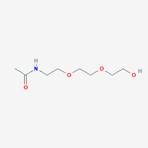 molecular formula C8H17NO4 B8748744 N-(2-(2-(2-hydroxyethoxy)ethoxy)ethyl)acetamide CAS No. 92505-83-4