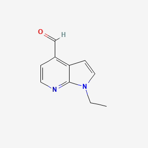 1-ethyl-1H-pyrrolo[2,3-b]pyridine-4-carbaldehyde