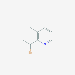 2-(1-Bromoethyl)-3-methylpyridine