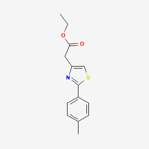 (2-p-Tolyl-thiazol-4-yl)-acetic acid ethyl ester