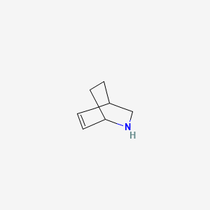 molecular formula C7H11N B8748849 2-Azabicyclo[2.2.2]oct-5-ene CAS No. 3693-58-1
