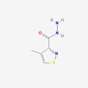 4-Methyl-3-isothiazolecarbohydrazide