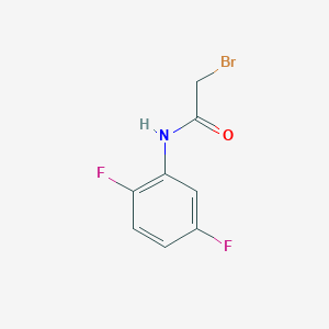 molecular formula C8H6BrF2NO B8749085 2-Bromo-N-(2,5-difluorophenyl)acetamide CAS No. 518337-28-5