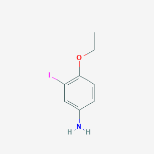 molecular formula C8H10INO B8749117 (4-Ethoxy-3-iodophenyl)amine 
