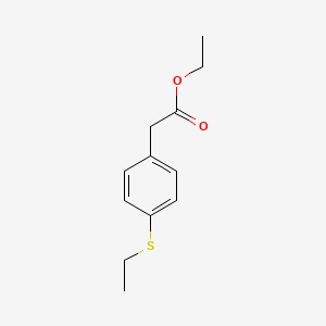 Ethyl 2-(4-(ethylthio)phenyl)acetate