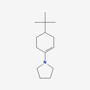 1-[4-(Tert-butyl)-1-cyclohexen-1-YL]pyrrolidine