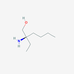 molecular formula C8H19NO B8749459 (R)-2-Amino-2-ethylhexan-1-OL 
