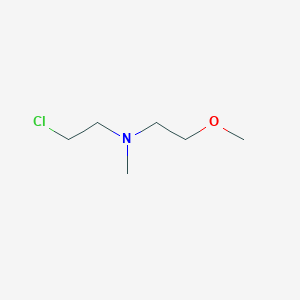 molecular formula C6H14ClNO B8749557 2-Chloro-n-(2-methoxyethyl)-n-methylethanamine 