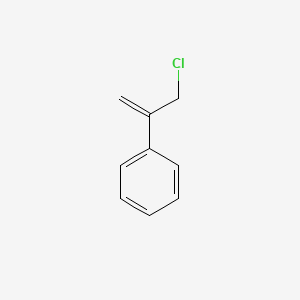 molecular formula C9H9Cl B8749656 1-Chloro-2-phenyl-2-propene CAS No. 3360-52-9