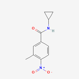 N-cyclopropyl-3-methyl-4-nitrobenzamide