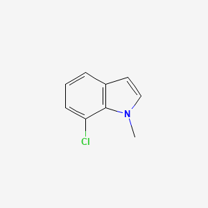 molecular formula C9H8ClN B8749920 7-chloro-1-methyl-1H-indole 