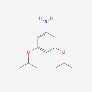 molecular formula C12H19NO2 B8750002 3,5-Diisopropyloxyaniline CAS No. 83015-22-9