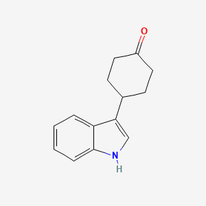 4-(1H-Indol-3-YL)cyclohexanone