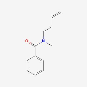 molecular formula C12H15NO B8750014 N-Methyl-N-(3-buten-1-yl)benzamide CAS No. 264228-42-4