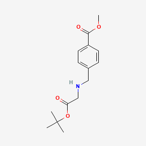 Benzoic acid, 4-[[[(1,1-dimethylethoxy)carbonyl]methylamino]methyl]-, methyl ester