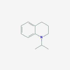 molecular formula C12H17N B8750095 1-Isopropyl-1,2,3,4-tetrahydroquinoline 