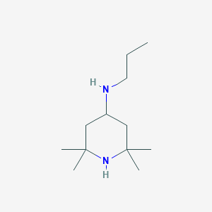 molecular formula C12H26N2 B8750107 Propyl-(2,2,6,6-tetramethyl-piperidin-4-YL)-amine 
