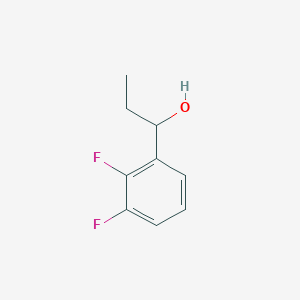 molecular formula C9H10F2O B8750114 1-(2,3-Difluorophenyl)propan-1-ol 