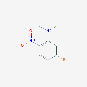 molecular formula C8H9BrN2O2 B8750129 5-bromo-N,N-dimethyl-2-nitroaniline 