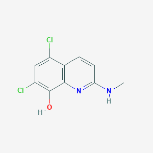 B8750136 5,7-Dichloro-2-methylamino-8-hydroxyquinoline CAS No. 648896-67-7