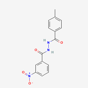 N'-(4-methylbenzoyl)-3-nitrobenzohydrazide