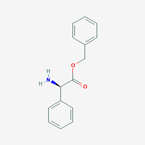 molecular formula C15H15NO2 B8750225 (R)-Benzyl 2-amino-2-phenylacetate 