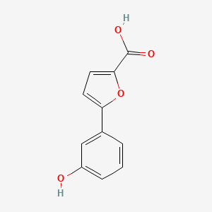molecular formula C11H8O4 B8750242 5-(3-hydroxyphenyl)-2-furoic Acid 