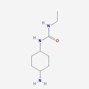 molecular formula C9H19N3O B8750670 1-(4-Aminocyclohexyl)-3-ethylurea CAS No. 89518-93-4