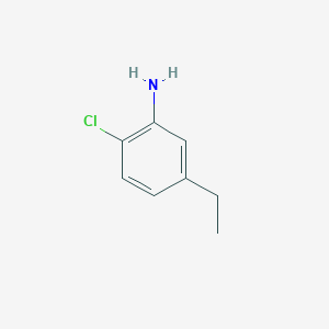 molecular formula C8H10ClN B8750720 2-Chloro-5-ethylaniline CAS No. 3843-87-6