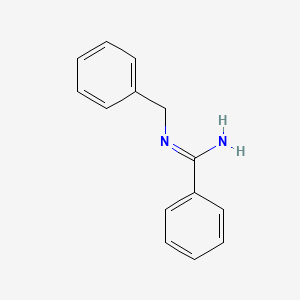 molecular formula C14H14N2 B8750757 N-benzylbenzamidine 