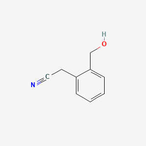 molecular formula C9H9NO B8750915 (2-Hydroxymethylphenyl)acetonitrile 