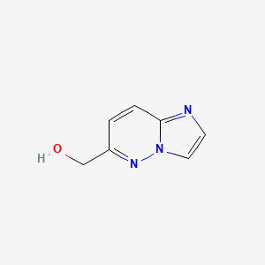 molecular formula C7H7N3O B8750960 Imidazo[1,2-b]pyridazin-6-ylmethanol 