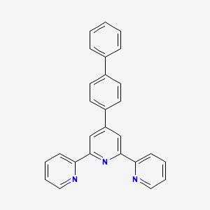 4-(4-phenylphenyl)-2,6-dipyridin-2-ylpyridine