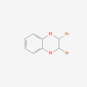 molecular formula C8H6Br2O2 B8751249 2,3-Dibromo-2,3-dihydro-1,4-benzodioxine CAS No. 67470-89-7