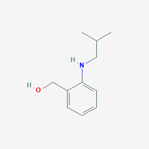 Benzenemethanol, 2-[(2-methylpropyl)amino]-